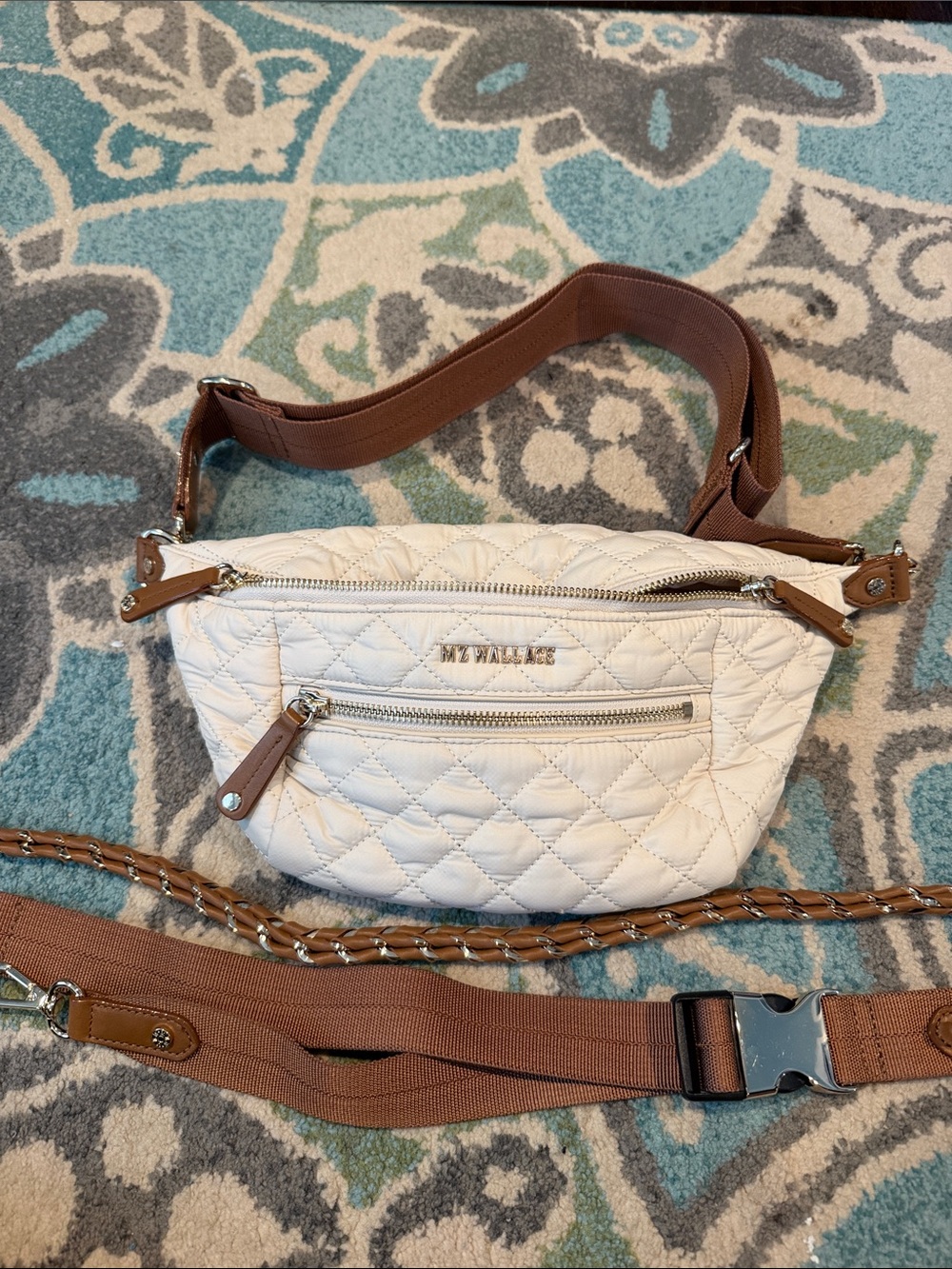 MZ Wallace Quilted Crossbody Belt Bag